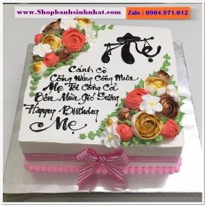 Bánh Sinh Nhật Tặng Mẹ - TE55